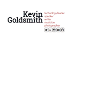 Tablet Screenshot of kevingoldsmith.com